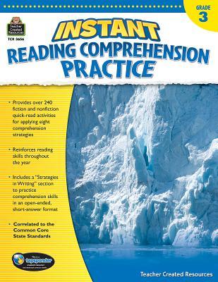 c08d6] ~D.o.w.n.l.o.a.d! Instant Reading Comprehension Practice Grade 3 - Teacher Created Resources #PDF%