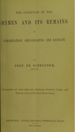 [8ccf6] #R.e.a.d^ ~O.n.l.i.n.e! Condition of the Hymen and Its Remains, By Cohabitation, Childbearing and Lying-In - Karl Ludwig Ernst Schroeder @e.P.u.b@