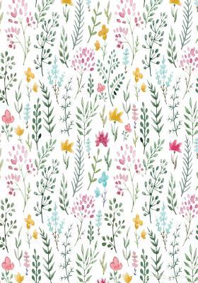 [5f1c8] ~Full# %Download~ Dot Grid Journal: Blank Book Diary Notebook More Watercolor Flowers and Plants Cover: 7 X 10 Size, 100 Pages, Perfect for Bullet Journaling! -  ~PDF~