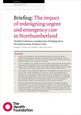 [75ac4] ^R.e.a.d% ~O.n.l.i.n.e@ Briefing: The impact of redesigning urgent and emergency care in Northumberland - Stephen O’Neill %e.P.u.b%