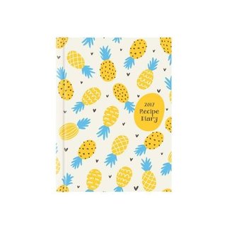[5db47] ~R.e.a.d% 2017 Recipe Diary 'Pineapple Design': A5 Week-to-View Kitchen & Home Diary with 52 Weekly Recipes 2017 - Emily Davenport ~PDF@