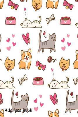 [c3115] !R.e.a.d# Address Book: For Contacts, Addresses, Phone, Email, Note, Emergency Contacts, Alphabetical Index with Dog and Cat Kawaii - Shamrock Logbook #PDF^