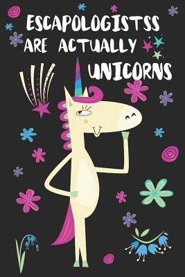 [84ce0] #R.e.a.d* Escapologistss Are Actually Unicorns: Blank Lined Notebook Journal - Uniqcorn Publishing ~P.D.F#