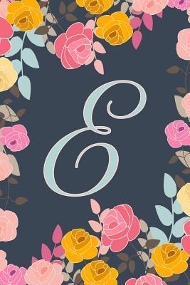 [e397d] #Download! E: Letter E Dotted Matrix Notebook and Planner, Ditzy Flowers 2, Personalized Bullet Dot Grid Journal Monogram Initial, 6 x 9 - Baby Grass Design %P.D.F^