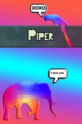 [5bd4a] ^Read* #Online! Colorful Jungle Piper: College Ruled Composition Book Diary Lined Journal - Lauren Savage ~PDF#