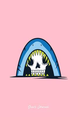 8288e] !D.o.w.n.l.o.a.d# Shark Journal: Lined Journal - Shark Jaws Human Skull Blue Cool Funny Sea Ocean Animal Gift - Pink Ruled Diary, Prayer, Gratitude, Writing, Travel, Notebook For Men Women - 6x9 120 pages - Ivory Paper - Gcjournals Shark Journals *e.P.u.b#