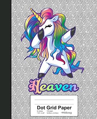 [4ae1c] !Download# Dot Grid Paper: HEAVEN Unicorn Rainbow Notebook -  *ePub%