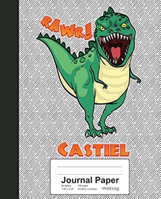 [528eb] ~Read* #Online! Journal Paper: CASTIEL Dinosaur Rawr T-Rex Notebook -  ^P.D.F~