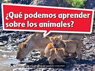 [a7860] #R.e.a.d~ Science and Engineering Spanish Leveled Readers: Leveled Reader, Extra Support Grade K Book 009: �qu� Podemos Aprender Sobre Los Animales? - Houghton Mifflin Harcourt ~ePub%